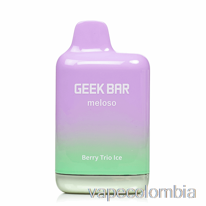 Vape Kit Completo Geek Bar Meloso Max 9000 Desechable Berry Trio Ice